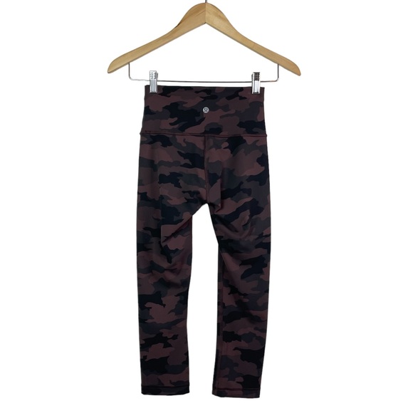 Lululemon Wunder Train High-Rise Crop 21"
Camo Brown Leggings W6BFBS 2020 Size 4 - Picture 5 of 15